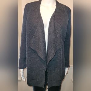 GREY SWEATER BY TAHARI, SZ MED